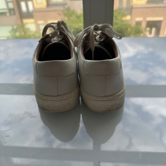 Vince Leonard Leather Sneaker Size 9.5 - Picture 4 of 8